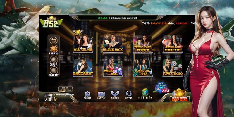 Trải nghiệm các thể loại game casino